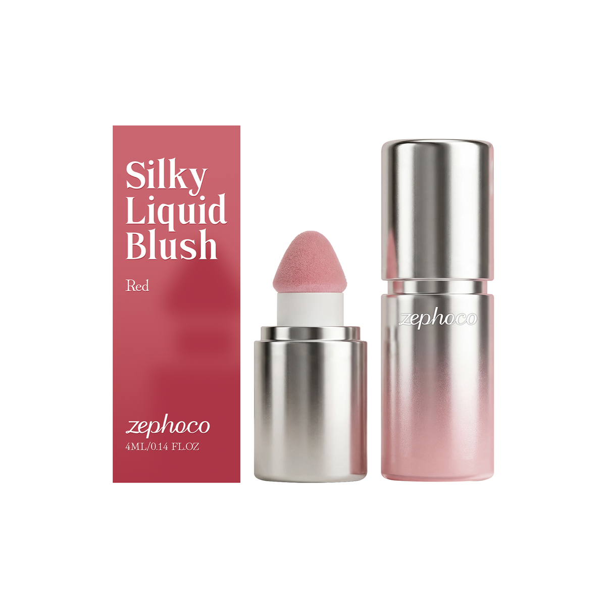 Zephoco Red Smooth Liquid Blush