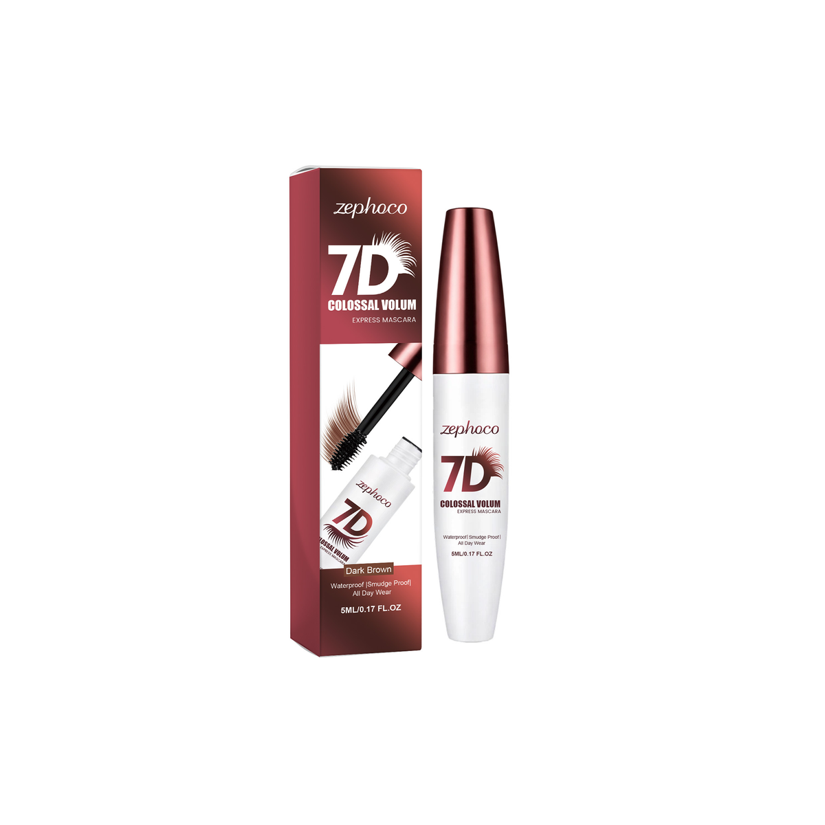 Dense Waterproof Mascara - Dark Brown